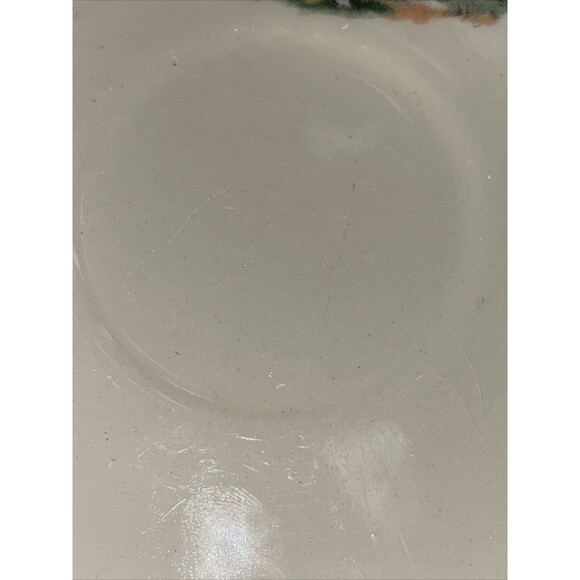 5 The Harker Pottery Company - Saucer - 22K Gold Trim - Colonial Couple - Picture 7 of 12